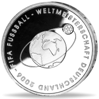 10 Euro FIFA Fußball-WM - Vorderseite Münze 10 Euro FIFA Fußball-WM - Vorderseite Münze