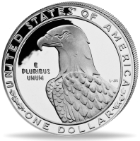 1 Dollar Olympia Los Angeles - Rückseite Münze 1 Dollar Olympia Los Angeles - Rückseite Münze
