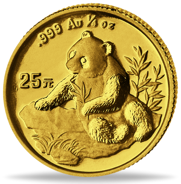 17005521998 10_25Yuan_1_4oz_Au_Panda_VS