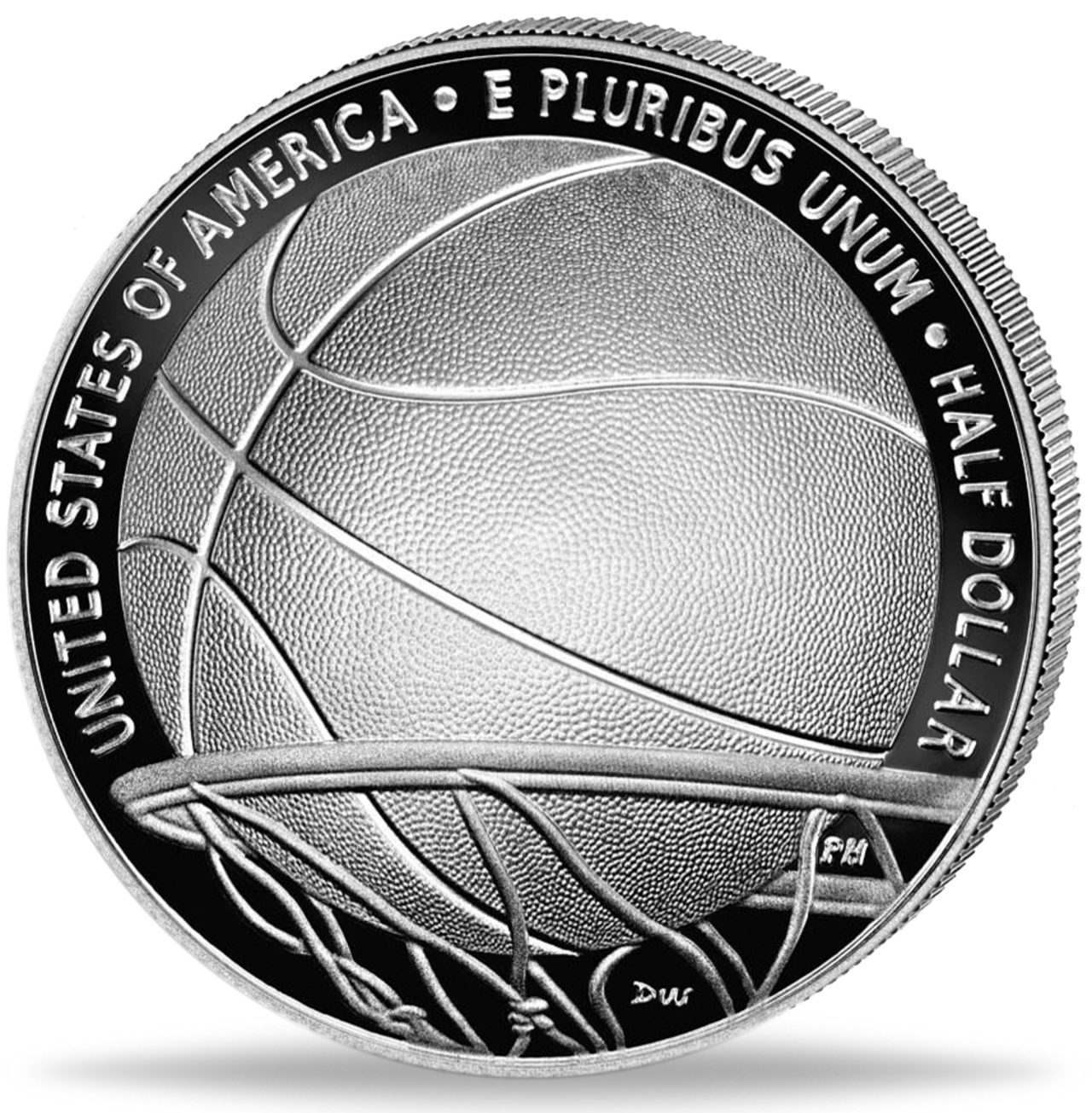 1/2 USDollar „Basketball Hall of Fame“ MünzenVersandhaus Emporium