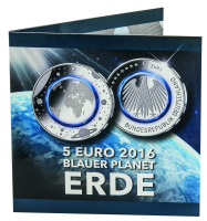 5 Euro Blauer Planet