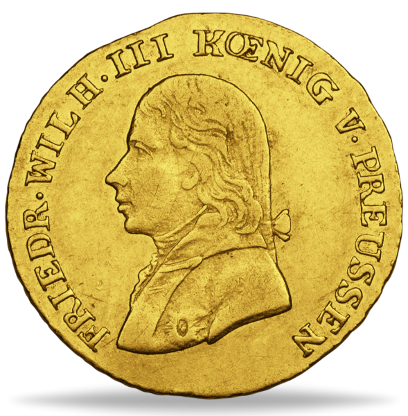 1_2 Friedrich dor Friedrich Wilhelm III - Vorderseite Münze