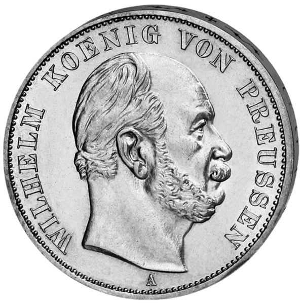 Vt Preussen Siegesth. 1871 - Münze Vorderseite
