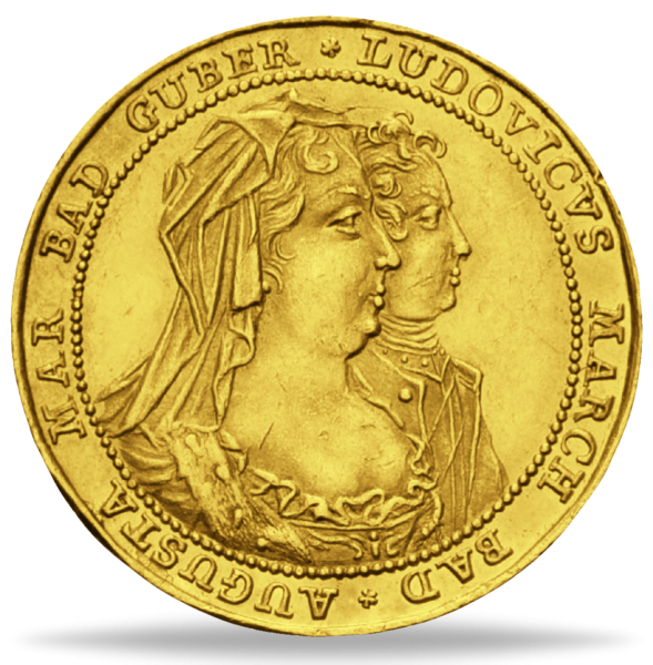 Markgrafschaft BadenBaden, Dukat 1714, Markgraf Ludwig Gold