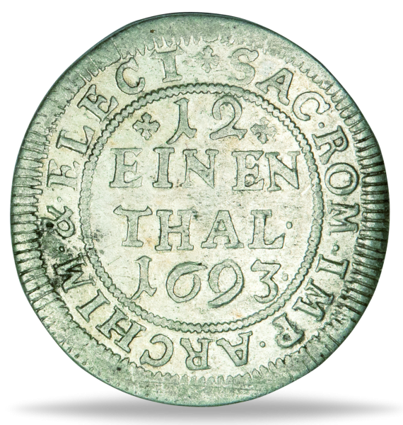 1/12 Taler Johann Georg IV. - Münze Vorderseite