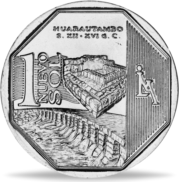 1 Nuevo Sol Huarautambo - Vorderseite Münze