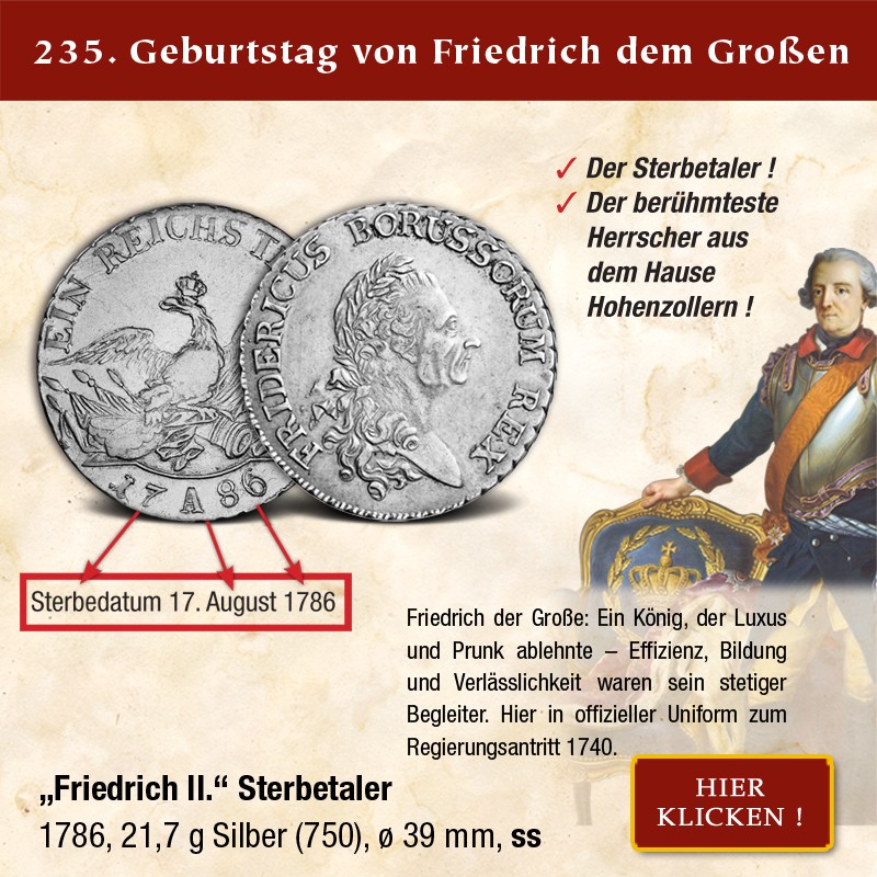 Online-Banner_235-Geburtstag-Friedrich-der-Grosse_Muenze_800x800px