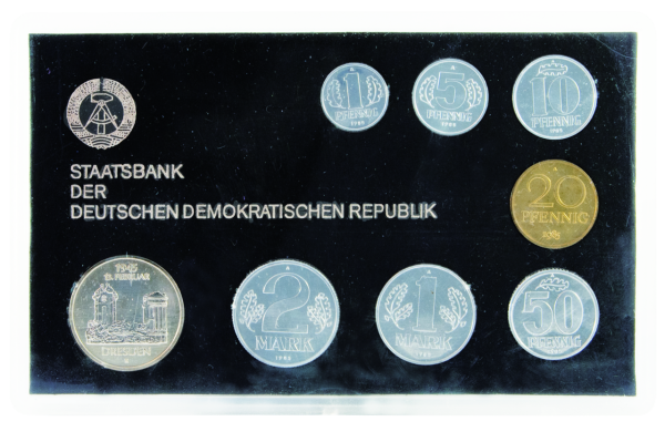 8,86 Mark-Kurssatz „DDR 1985“ - Blister