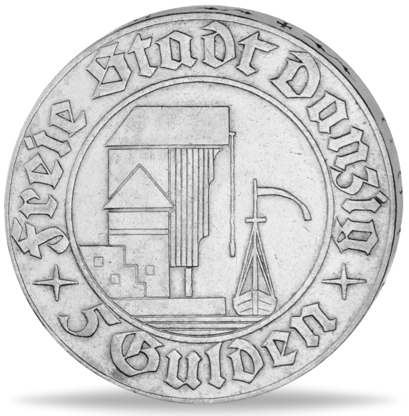 5 Gulden Krantor - Vorderseite Münze