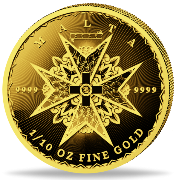 10 Euro 1/10 Unze Gold - Münze Vorderseite