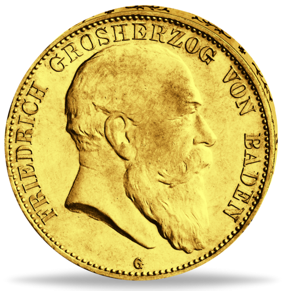 10 Mark Friedrich I. - Vorderseite Münze