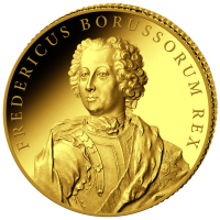 01505602020 10_Gedenkprägung Friedrich d Gr Au zu 2E Sanssouci