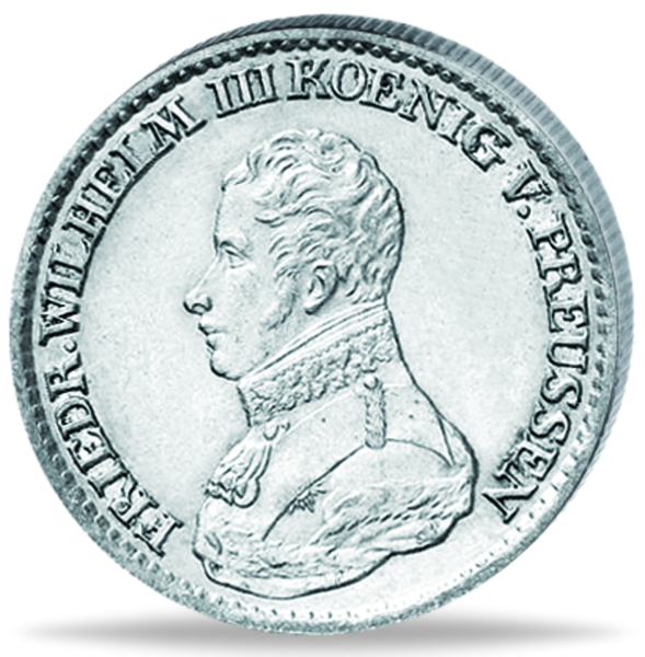 6 Taler Friedrich Wilhelm III - Münze Vorderseite