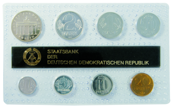 8,86 Mark-Kurssatz DDR 1985 - Münze Vorderseite
