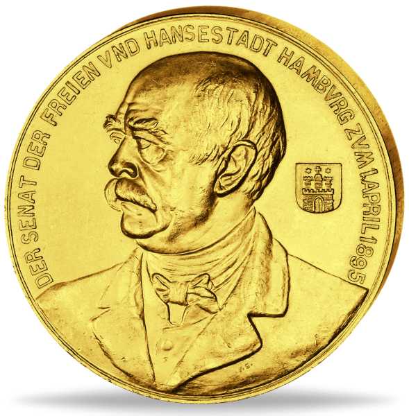 Gold-Bankportugaleser 1895 zu 10 Dukaten - Münze Vorderseite