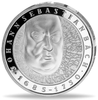 10 Deutsche Münze 2000, Johann Sebastian Bach - Vorderseite deutsche BRD Münze 10 Deutsche Münze 2000, Johann Sebastian Bach - Vorderseite deutsche BRD Münze
