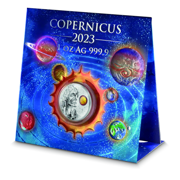 5 Euro Kopernikus – zum 550. Geburtstag des großen Genies! - Blister