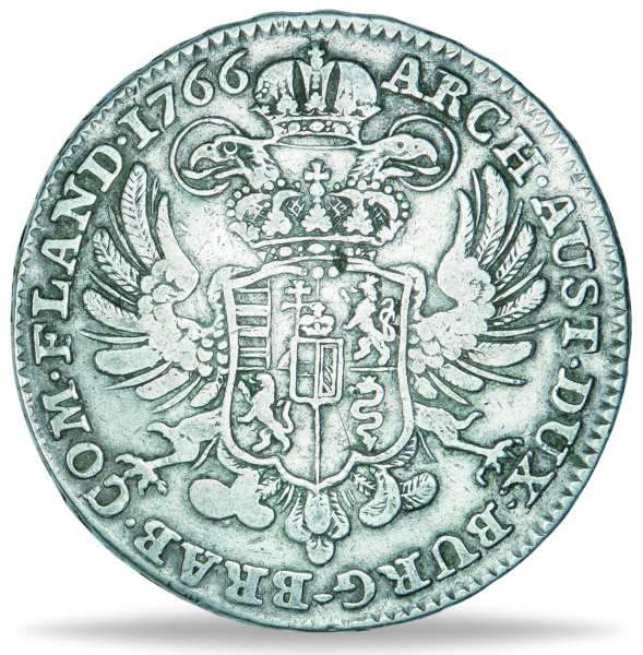 Kronentaler 1755-1779, Kaiserin Maria Theresia - Silber - Münze Vorderseite