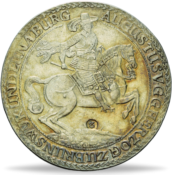 Löser zu 2 Reichstalern 1662 HS Zellerfeld - Vorderseite Münze