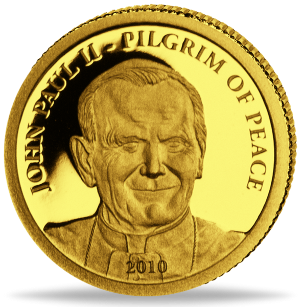 1 Dollar Johannes Paul II - Vorderseite Münze
