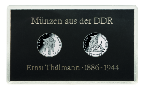 Themensatz „Thälmann-Buchenwald“ (2 Münzen)