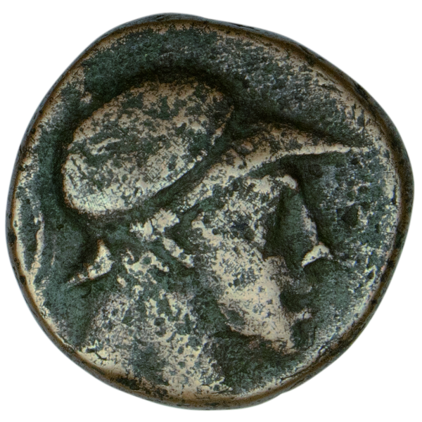 Ares-Münze aus der Stadt Amisos - Münze Vorderseite
