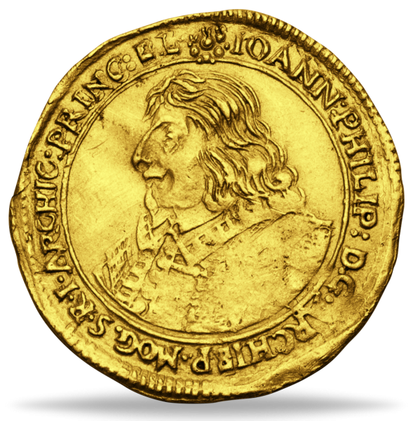 Dukat Erzbistum Mainz Johan Philipp - Münze Vorderseite