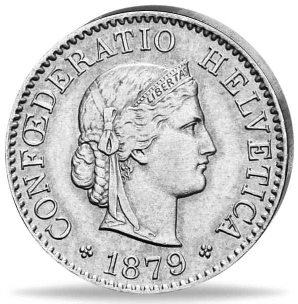 5 Rappen Schweiz 1901-1980 - Münze Vorderseite