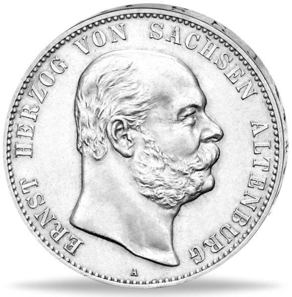 5 Mark Ernst Geburtstag - Vorderseite Münze