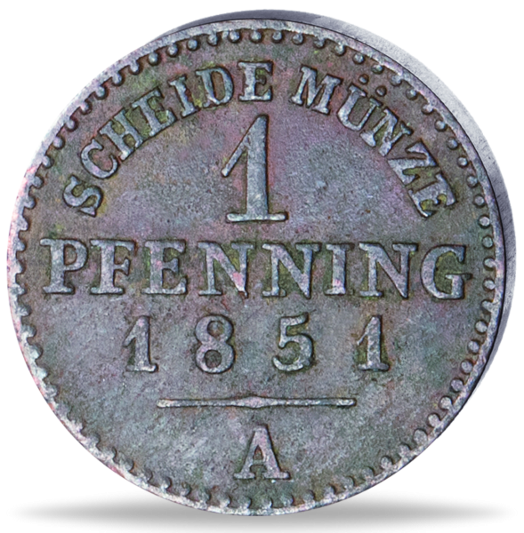 1 Pfennig Lippe - Münze Vorderseite