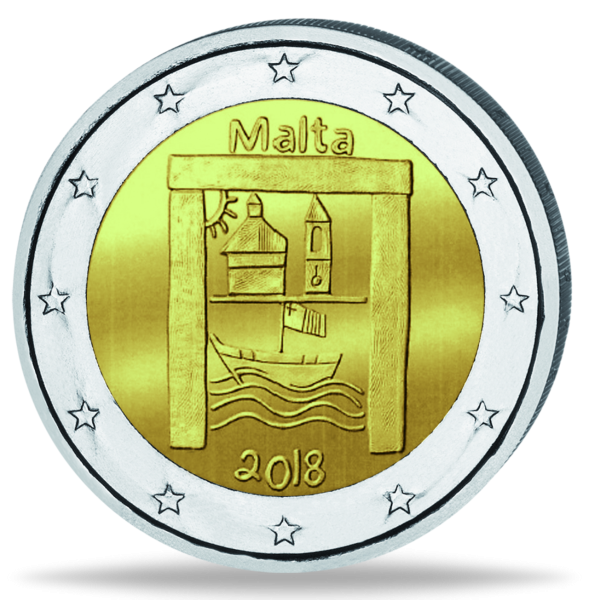 2 Euro Kulturelles Erbe - Münze Vorderseite