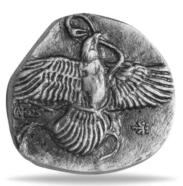 Griechenland, Replik der ersten olympischen Siegesmünze - Vorderseite