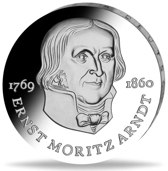 20 Mark der DDR Ernst Moritz Arndt - Münze Vorderseite