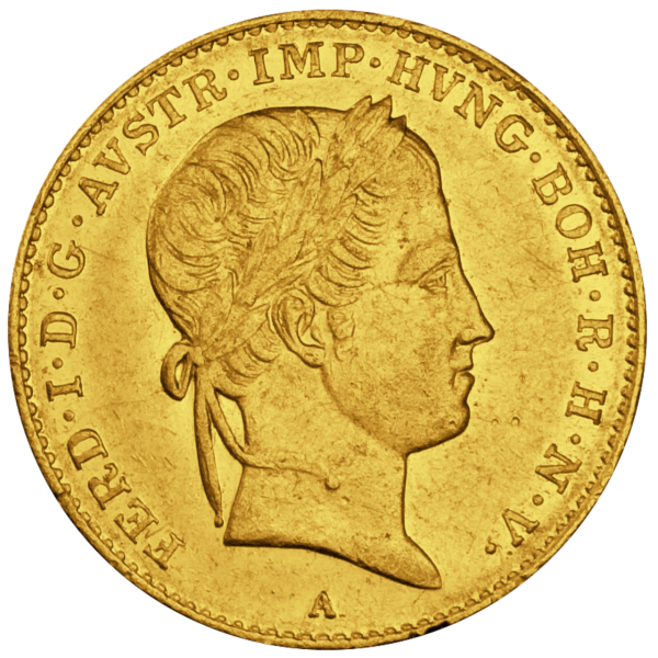 1 Dukat „Kaiser Ferdinand I. - der Gütige“ - Münze Vorderseite