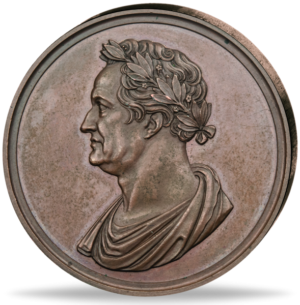 Goethe Medaille - Vorderseite Münze