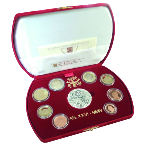 3,88 Euro Kursmünzensatz Vatikan - Satzbild