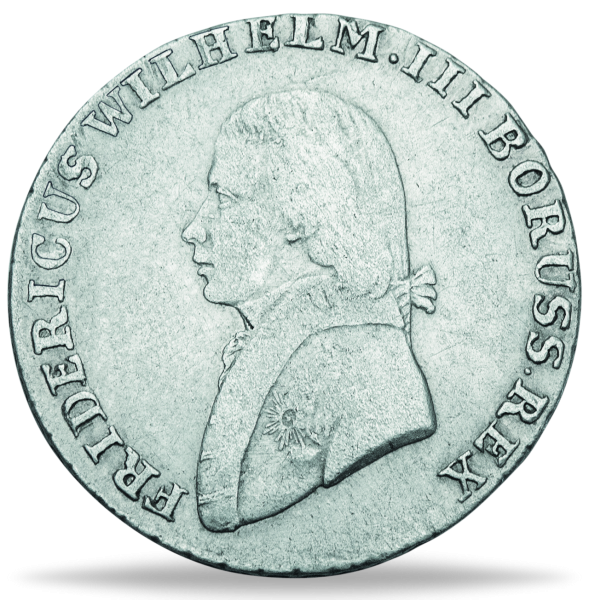 Preußen 1/6 Taler 1798-1809 - Münze Vorderseite