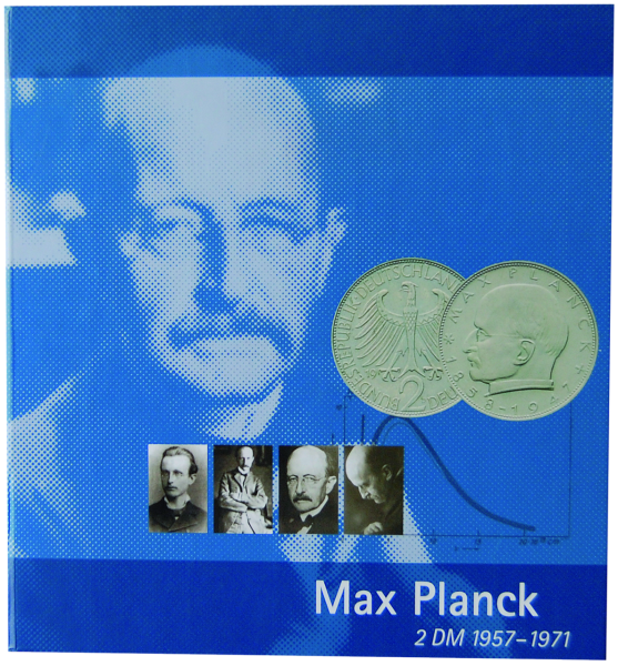 2 DM Max Planck Sammlung - Vorderseite Ordner