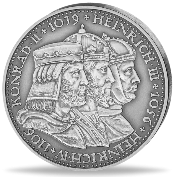 Gedenkprägung zum Speyer Goldeuro Vorderseite Münze