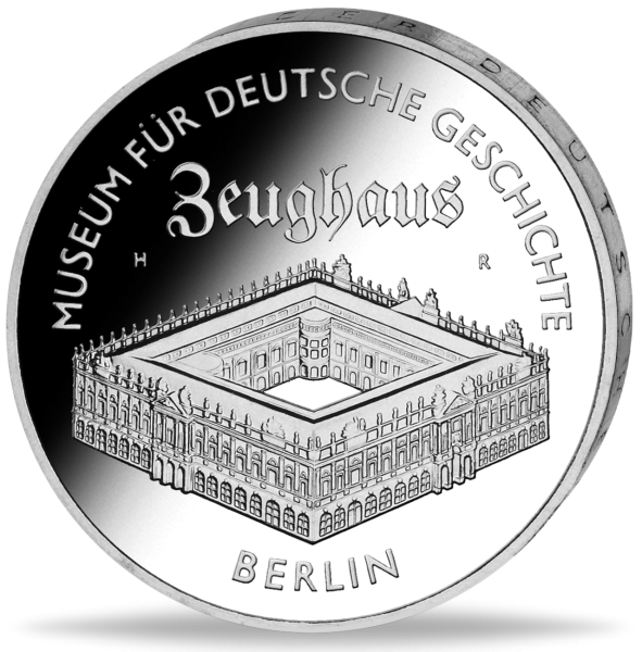 5 Mark 1990 Zeughaus - Vorderseite Münze