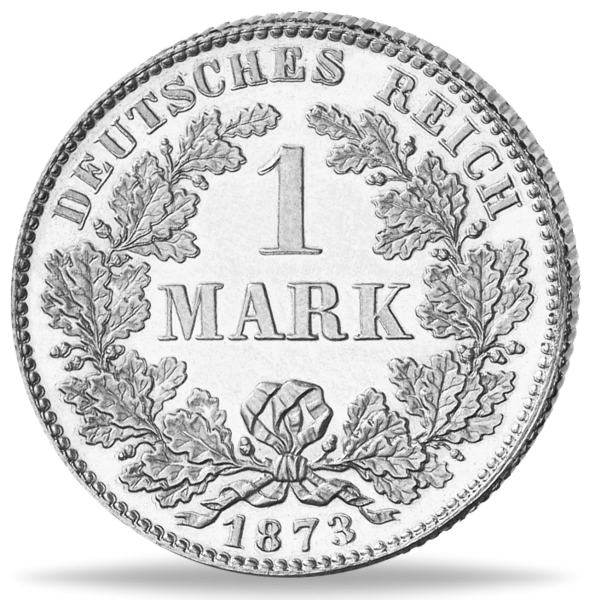 1 Mark Erste Mark des Deutschen Kaiserreichs - Vorderseite Münze