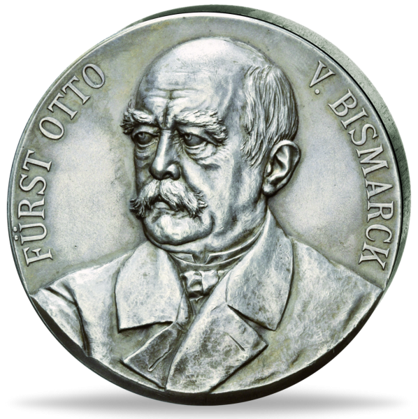 Silber-Medaille - „Germania trauert um Bismarck“ - 1898 - Münze Vorderseite