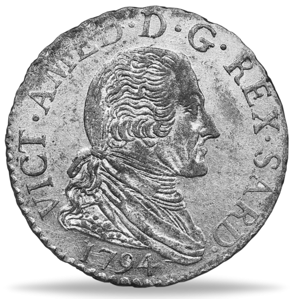 10 Soldi Vittorio Amadeo III Sardinien - Münze Vorderseite