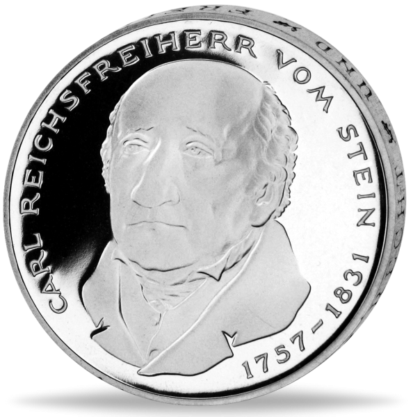 5 DM 1981 Heinrich Friedrich Carl Reichsfreiherr - Vorderseite Münze