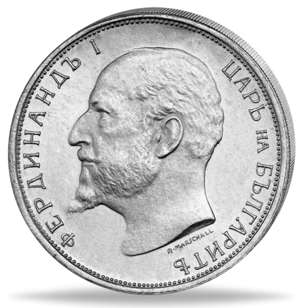 Bulgarien, 50 Stotinki, Ferdinand I., bfr. - Münze Vorderseite