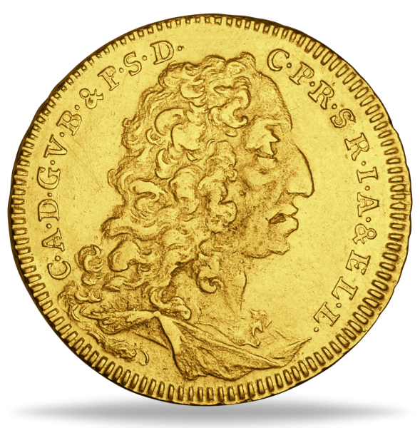 Bayern, Carolin 'Kurfürst Karl I.' 1732 - Gold - Münze Vorderseite