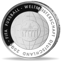 10 Euro FIFA Fußball-WM - Vorderseite Münze 10 Euro FIFA Fußball-WM - Vorderseite Münze
