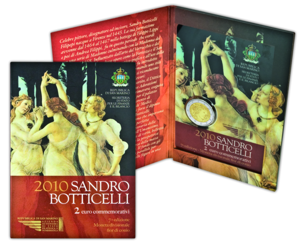 2 Euro Sandro Botticelli  - Folder