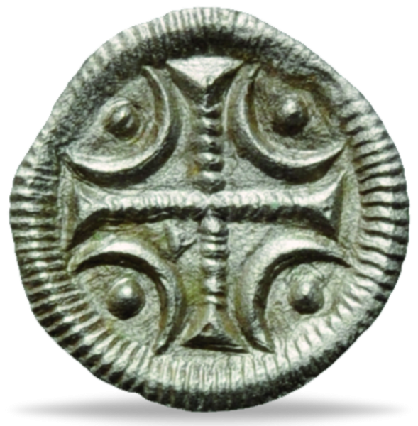 Ungarn Denar Bela II 1131 bis 1141 - Vorderseite Münze