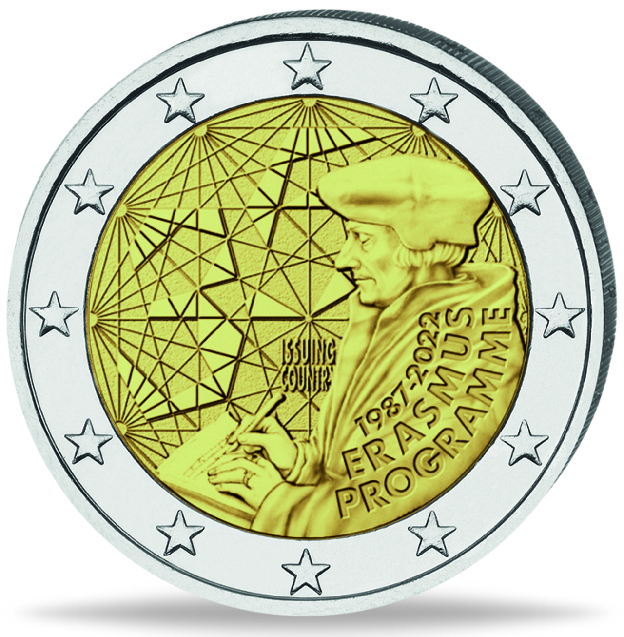 2 Euro Erasmus-Programm - Italien | Münzen-Versandhaus Emporium-Hamburg